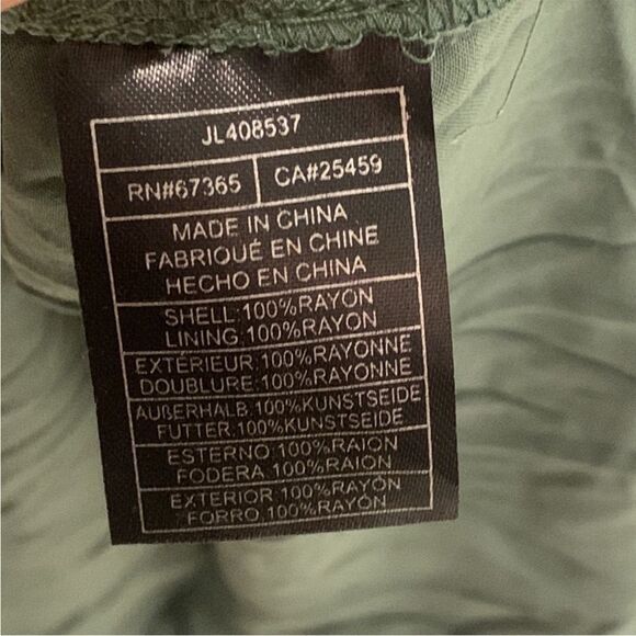 NEW Betsey Johnson Ruffled Dot Jacquard Cocktail Mini Dress in Green Size Small - Picture 4 of 4